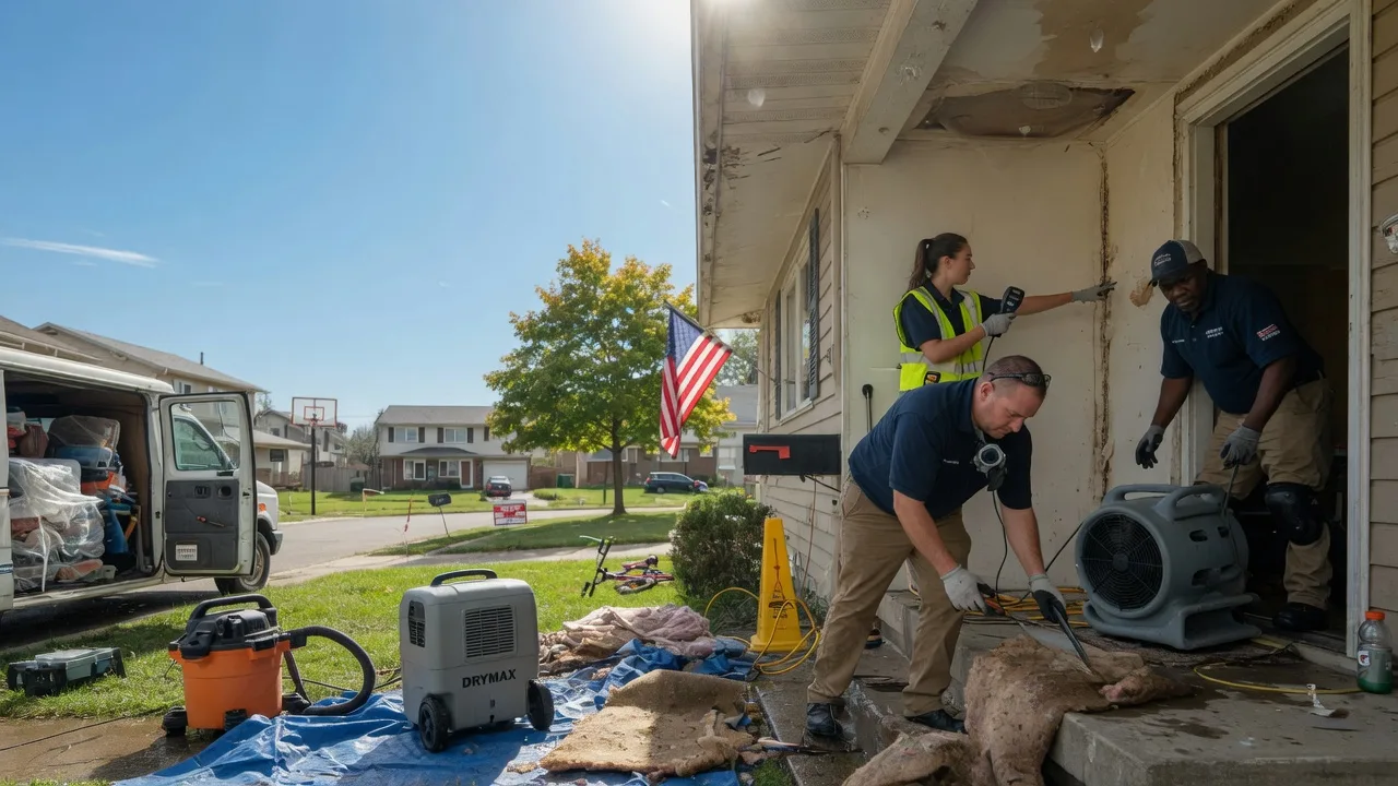 Water Damage Restoration in Pierpont, OH near me